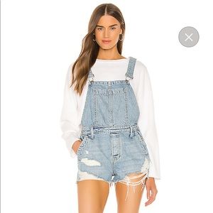 REVOLVE NWT OVERALLS SHORT
